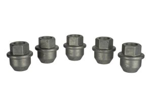 Ford Mustang Lug Nut Kit - Ford Racing - 1/2in -20 Thread Cone Seat Open - `05-`14